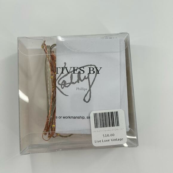 Primitives by Kathy Copper Wire Lights Battery Powered 20 Lights 4 Hour Timer - Picture 4 of 5